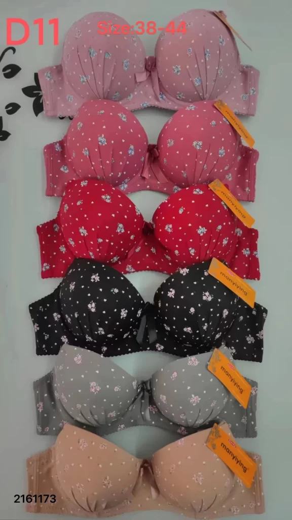 Wholesale Plus Size Floral Print Bra (D11) - China lingerie manufacturer & supplier