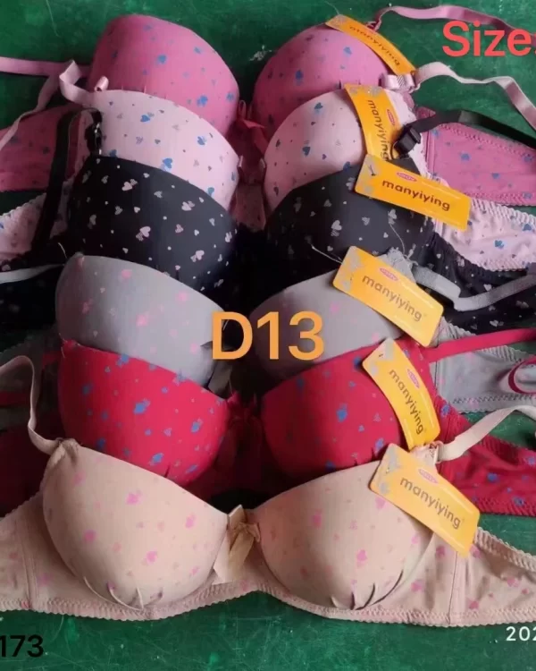 Wholesale Plus Size Floral Print Bra (D13) - China lingerie manufacturer & supplier