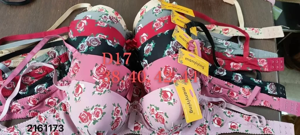 Wholesale Plus Size Floral Print Bra (D17) - China lingerie manufacturer & supplier