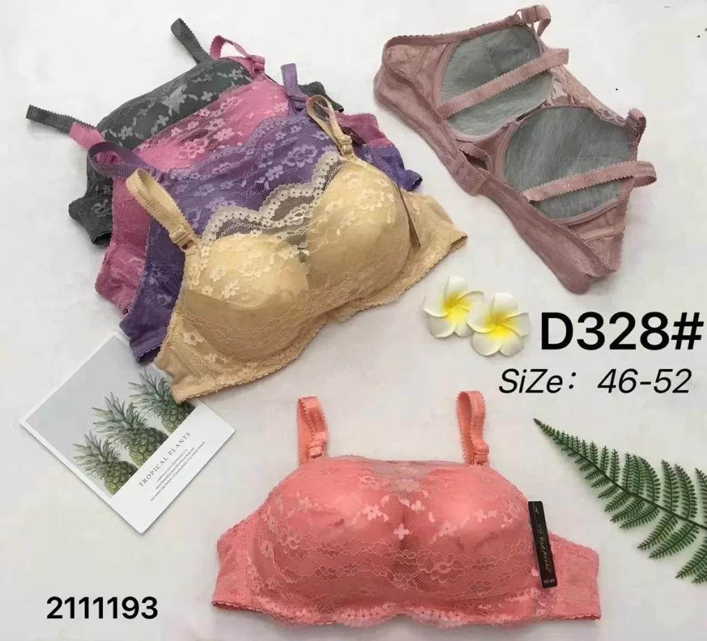 Wholesale Plus Size Bandeau Bra (D328) - China lingerie manufacturer & supplier