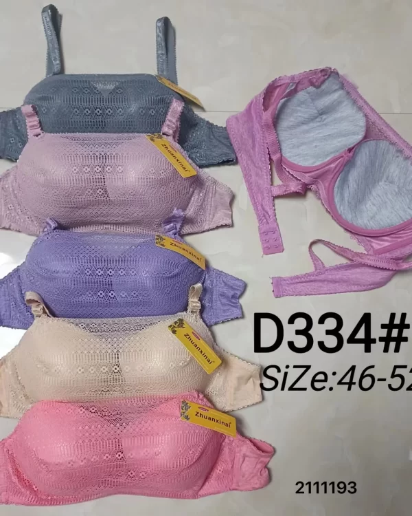 Wholesale Plus Size Bandeau Bra (D334) - China lingerie manufacturer & supplier