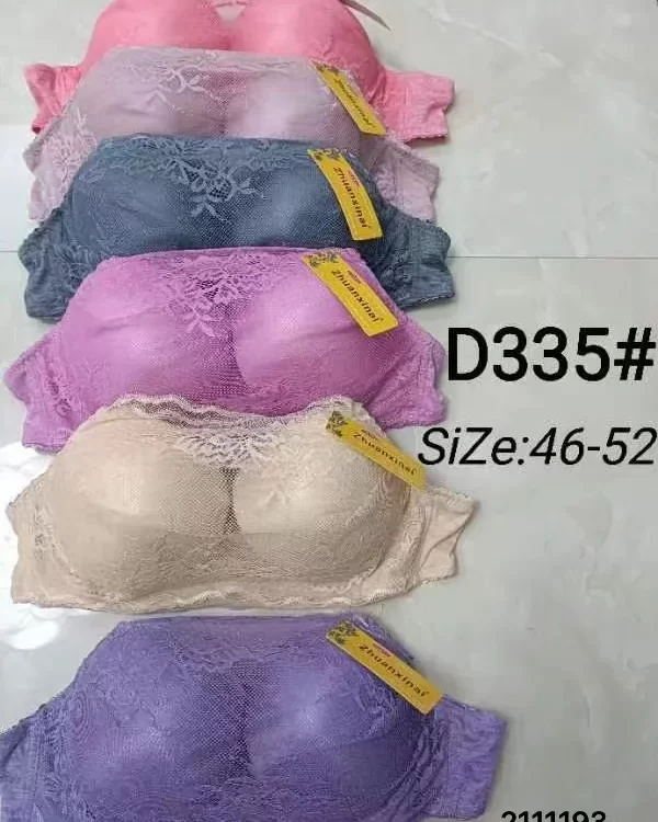 Wholesale Plus Size Bandeau Bra (D335) - China lingerie manufacturer & supplier