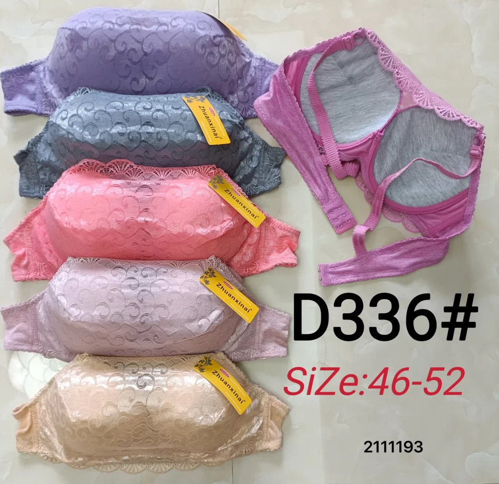 Wholesale Plus Size Bandeau Bra (D336) - China lingerie manufacturer & supplier