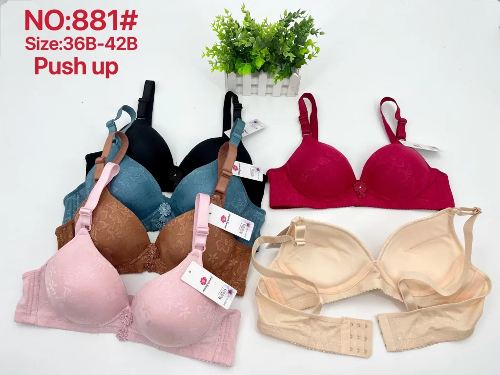 Wholesale Push-Up bra B cup model 881 from factory 278 - China lingerie manufacturer & supplier