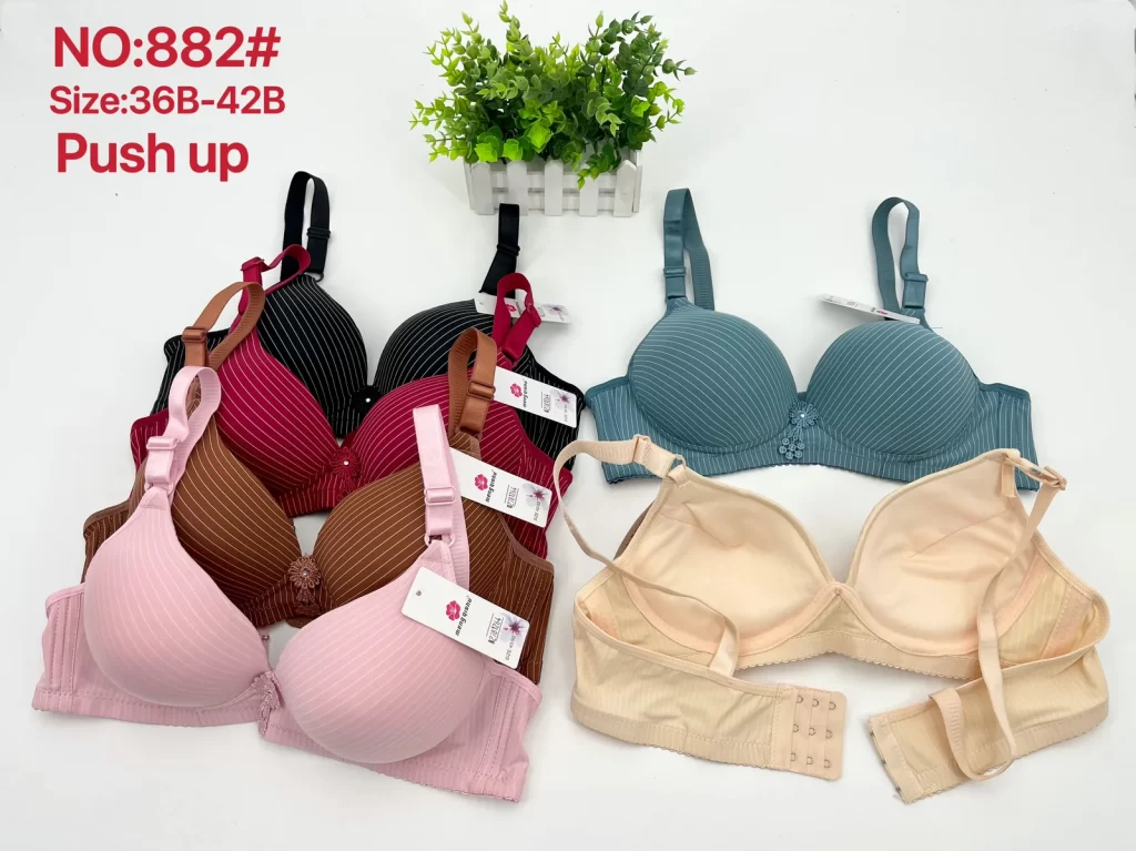 Wholesale Push-Up bra B cup model 882 from factory 278 - China lingerie manufacturer & supplier