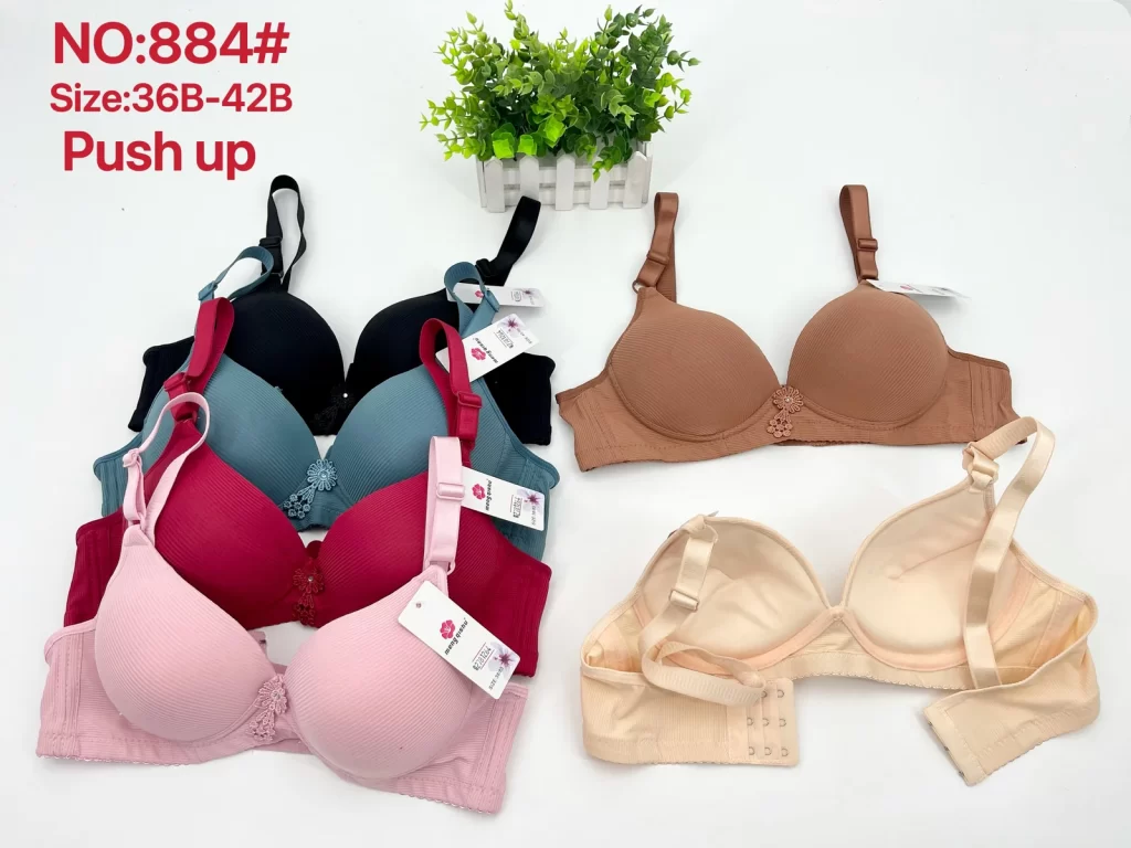 Wholesale Push-Up bra B cup model 884 from factory 278 - China lingerie manufacturer & supplier