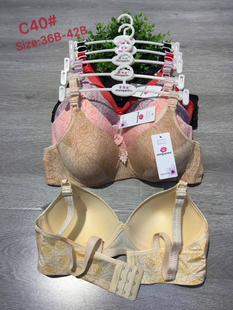 Wholesale Push-Up bra B cup model C40 from factory 123 - China lingerie manufacturer & supplier