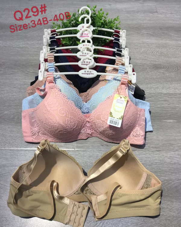 Wholesale Push-Up bra B cup model Q29 from factory 101 - China lingerie manufacturer & supplier