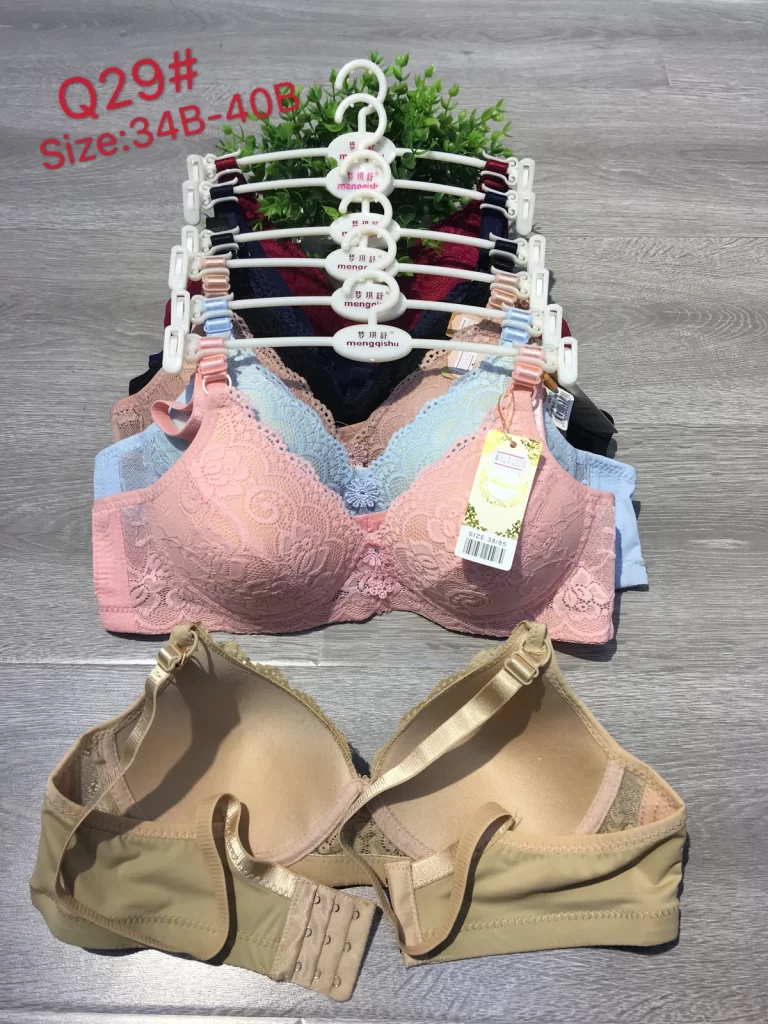 Wholesale Push-Up bra B cup model Q29 from factory 101 - China lingerie manufacturer & supplier