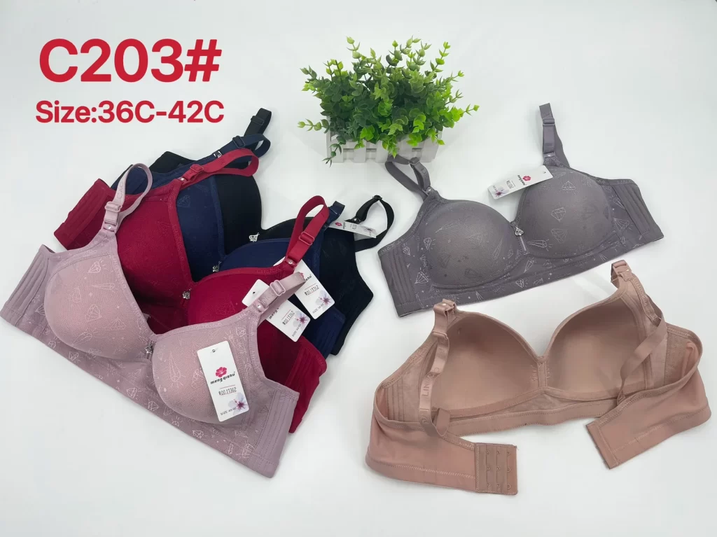 Wholesale Push-Up bra C cup model C203 from factory 001 - China lingerie manufacturer & supplier