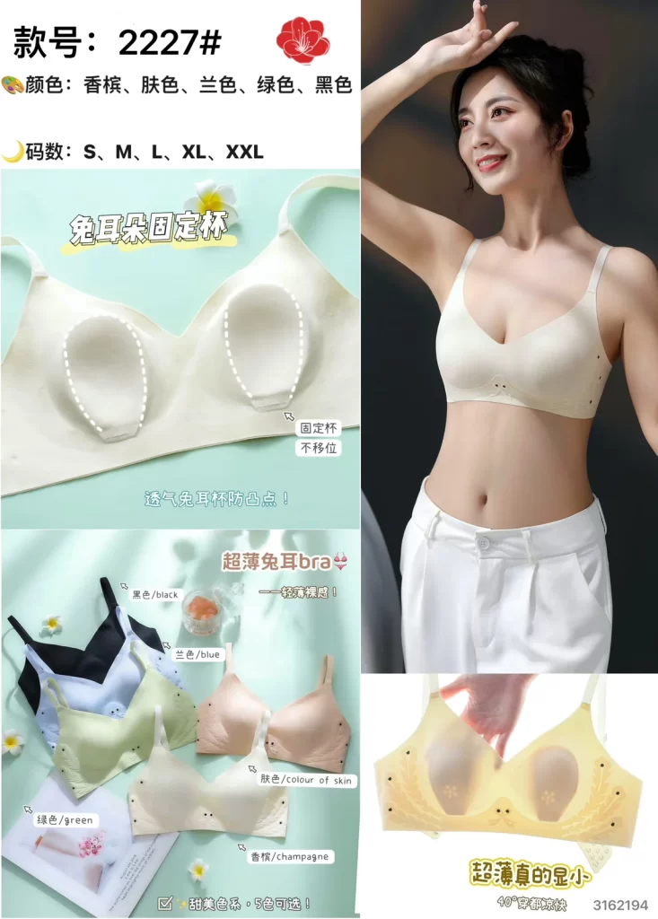 Wholesale Seamless bra model 2227 from factory 316 - China lingerie manufacturer & supplier