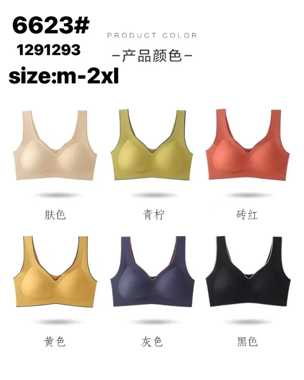Wholesale Seamless bra model 6623 from factory 129 - China lingerie manufacturer & supplier