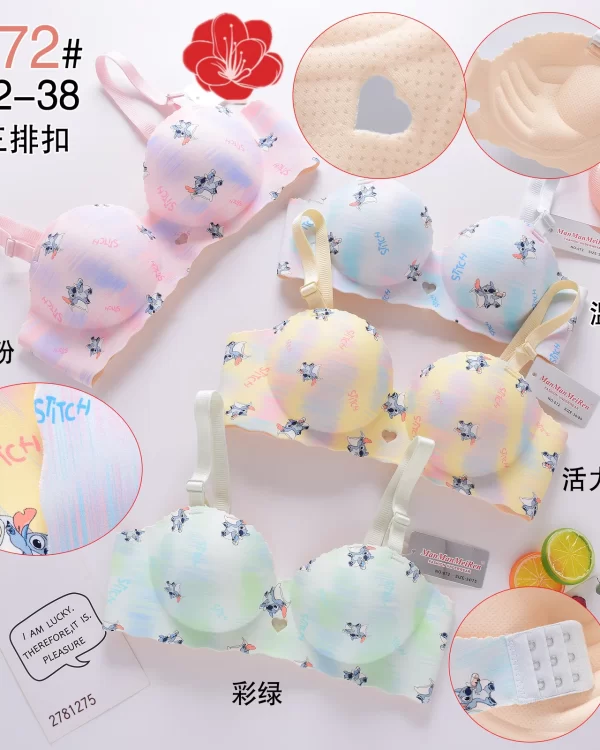 Wholesale Seamless bra A cup model 072 from factory 278 - China lingerie manufacturer & supplier