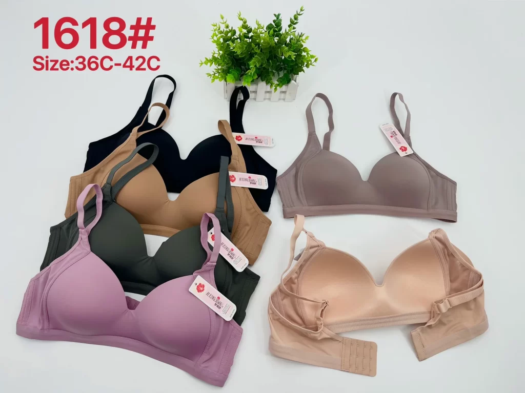 Wholesale Seamless bra C cup model 1618 from factory 204 - China lingerie manufacturer & supplier