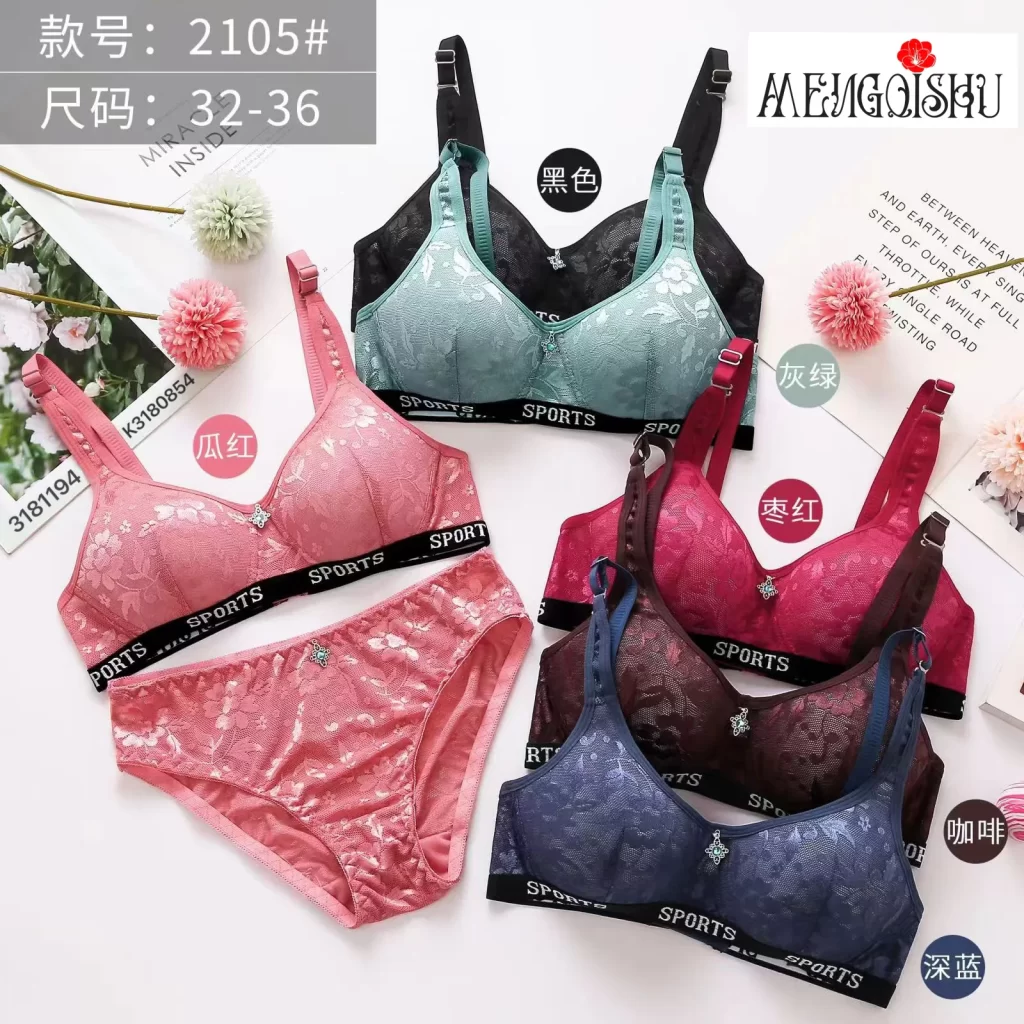 Wholesale Sports bra A cup model 2105 from factory 318 - China lingerie manufacturer & supplier