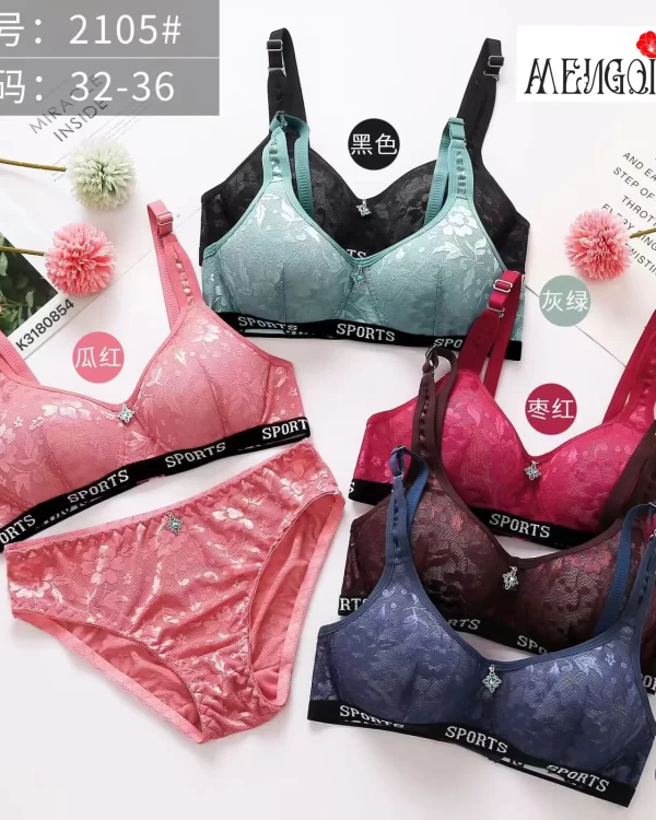 Wholesale Sports bra A cup model 2105 from factory 318 - China lingerie manufacturer & supplier