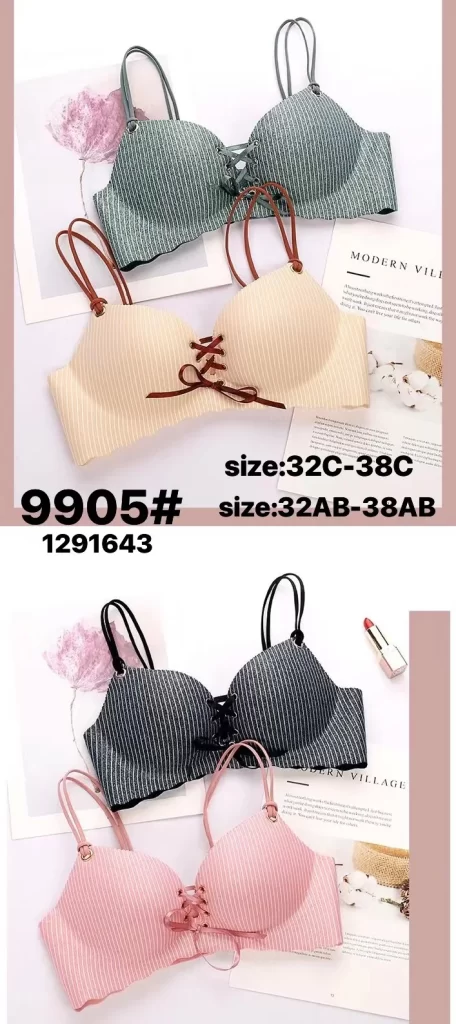 Wholesale Striped Bra A Cup (9905) - China lingerie manufacturer & supplier