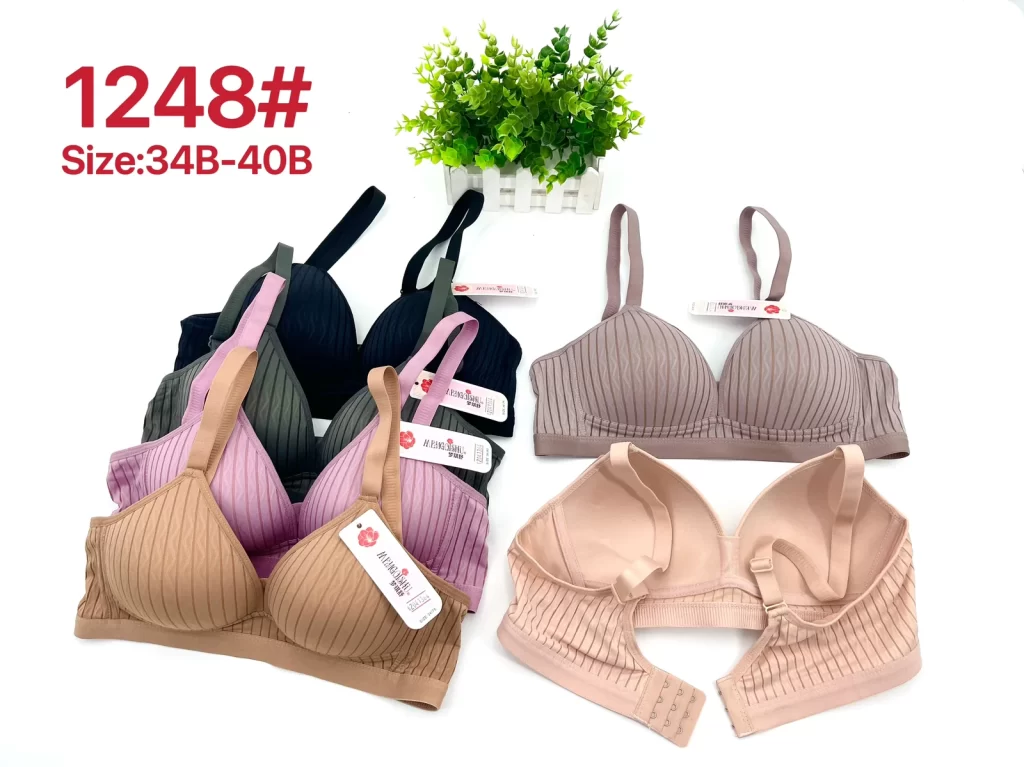 Wholesale Striped Bra B Cup (1248) - China lingerie manufacturer & supplier