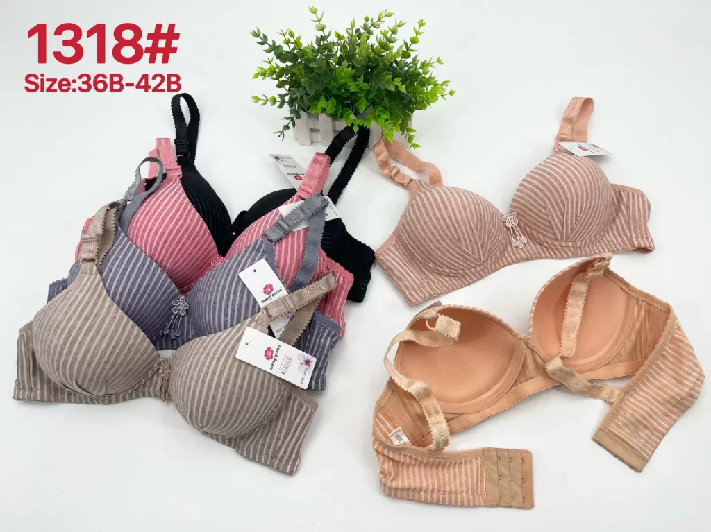 Wholesale Striped Bra B Cup (1318) - China lingerie manufacturer & supplier